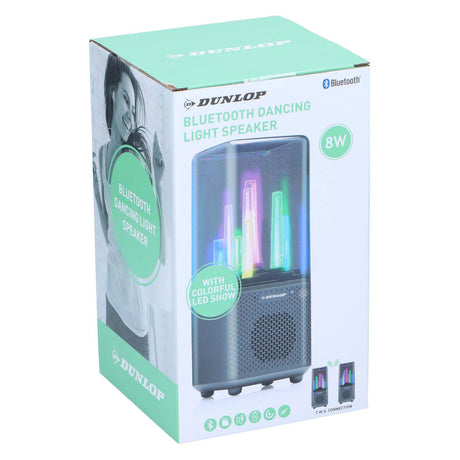 Bluetooth højttaler med dansende lys