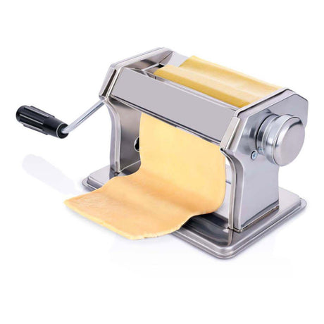 Alpina pastamaker handmatig - rvs - tafelklem - spaghetti, ravioli, lasagne
