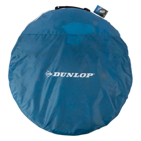 Dunlop pop-up telt til 2 personer - 255x155x95 cm - hurtigt opsat, vejrbestandigt