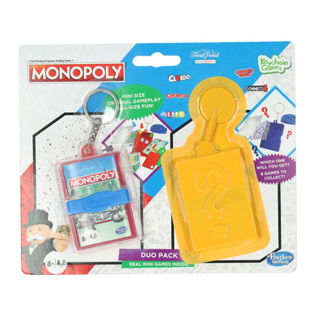Hasbro minispil nøglering monopol