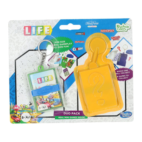 Hasbro minispil nøglering livets vej