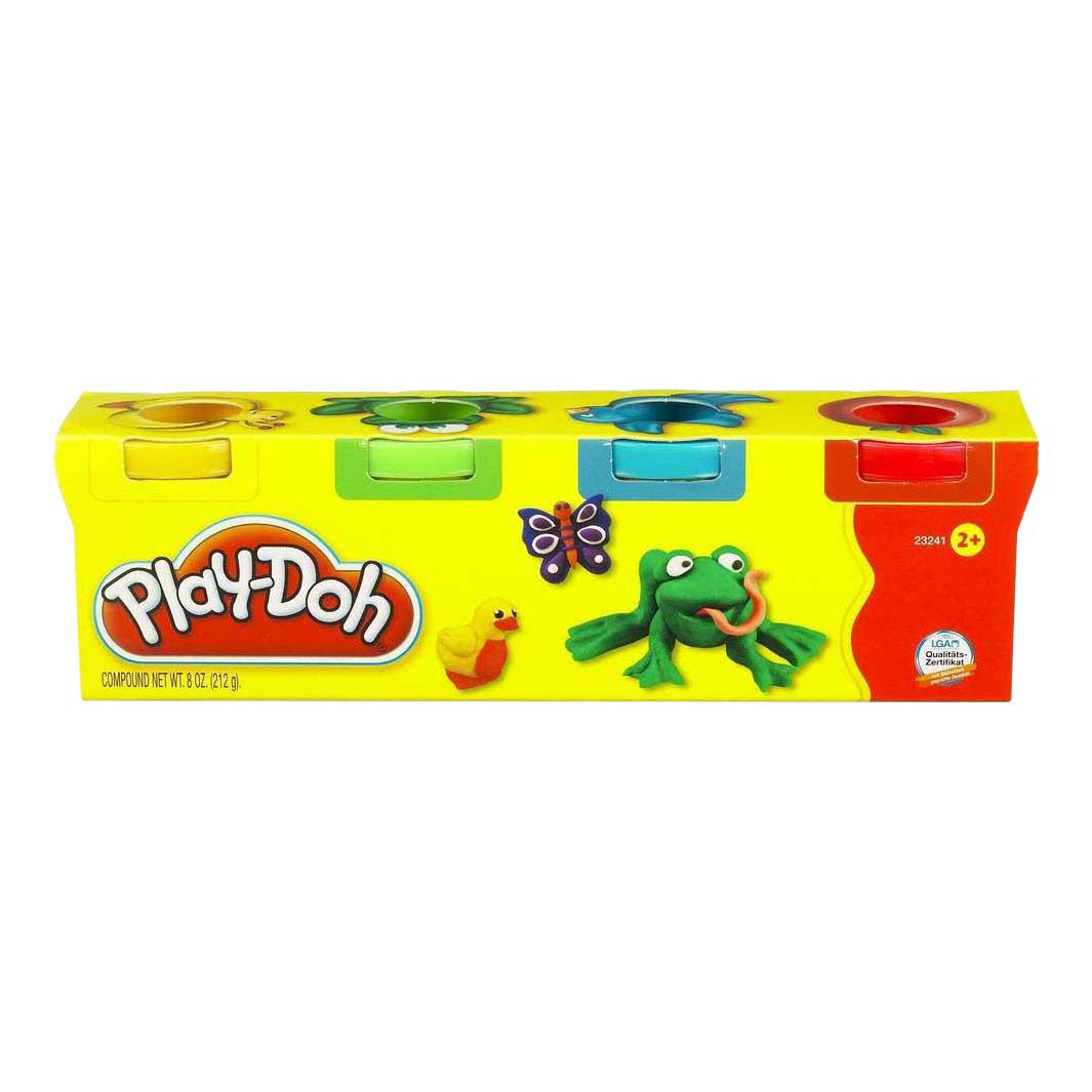 Play-doh 4 lerpotter - 224gr