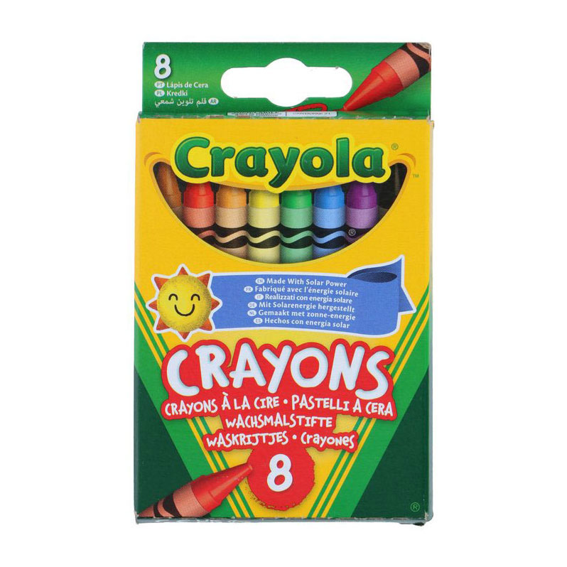 Crayola farveblyanter - 8 stk.