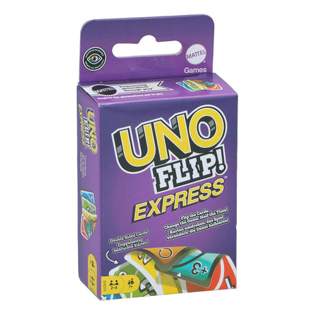 Mattel spil uno flip - dobbeltsidede kort - skift spillet - dobbeltsidede kort - mattel
