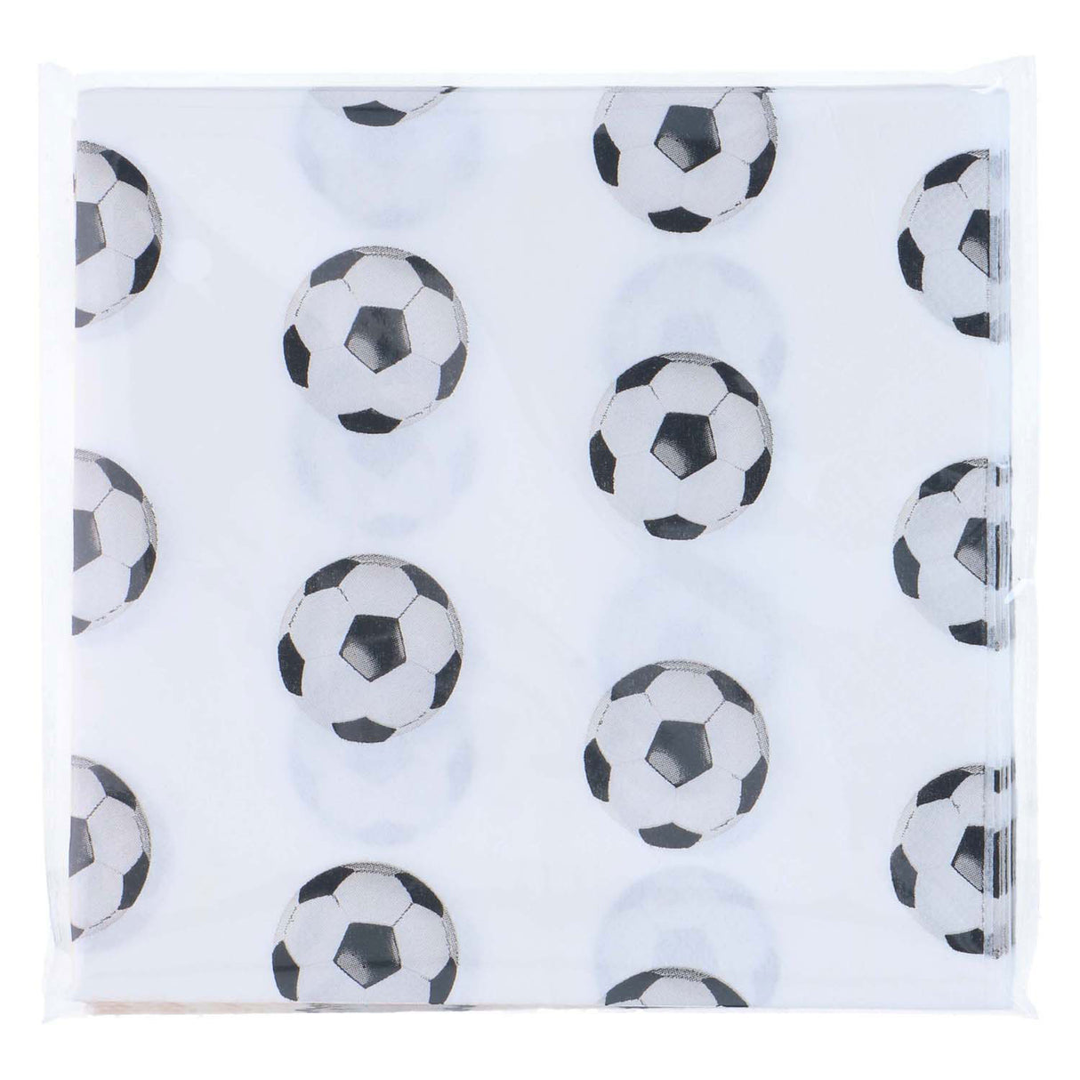 Fodbold festservietter, 20 stk.