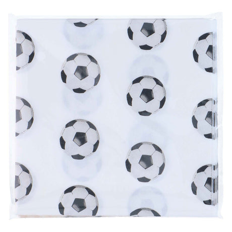 Fodbold festservietter, 20 stk.