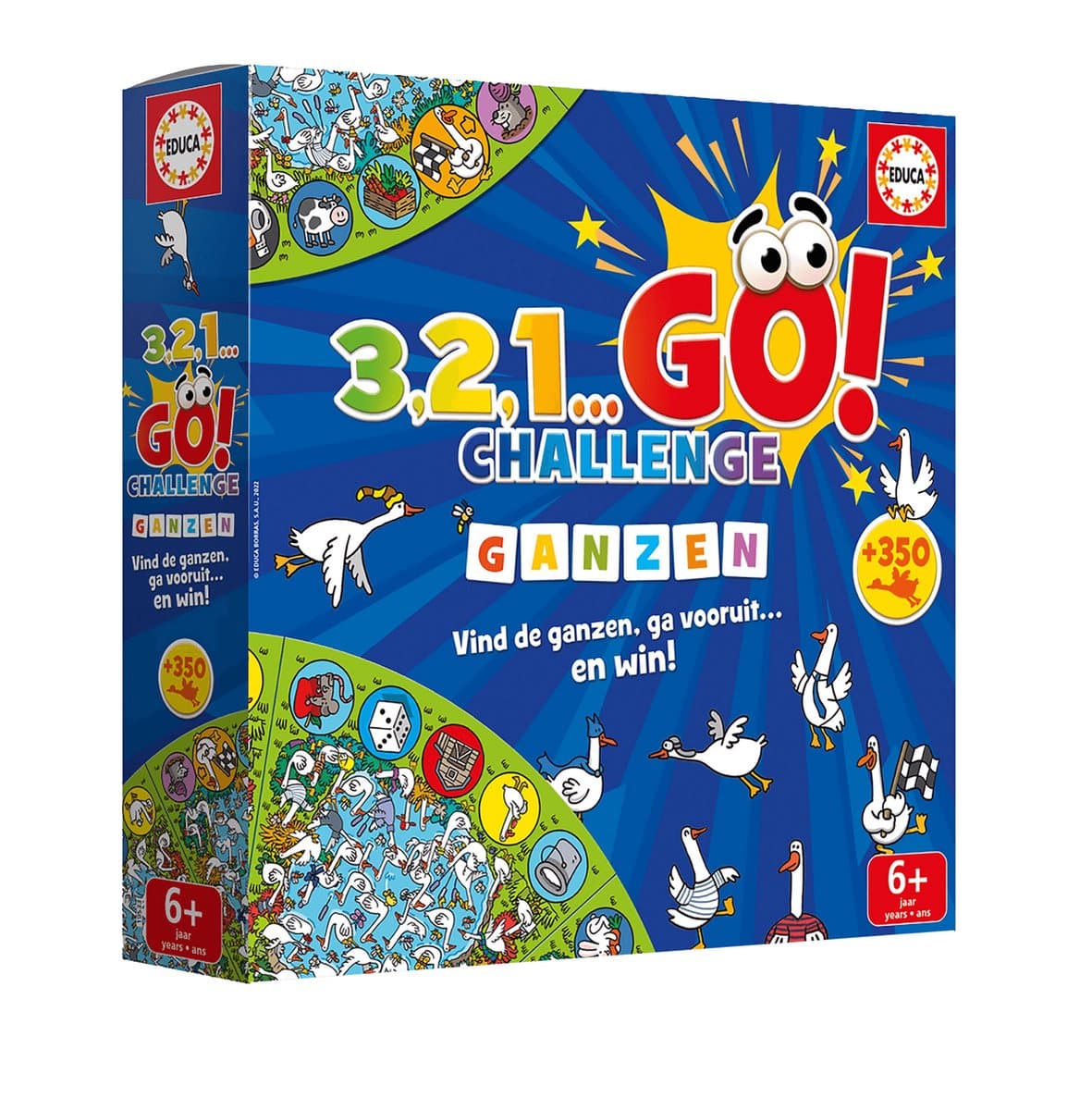 Intro bare spil 3-2-1 udfordre gåder af gæs