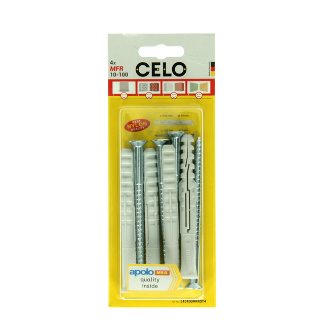 Celo 1065491 - multifunktionel vinduestik mfr 10-100 sb tx | 5 stk