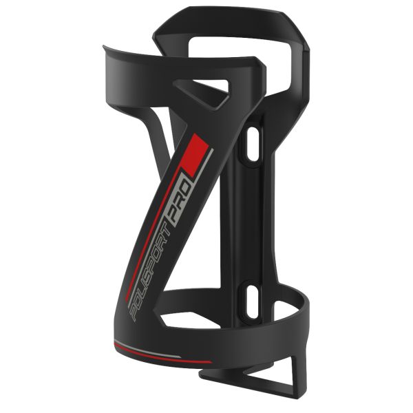 Polisport flaskeholder sidebur - sort rød