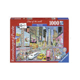 Ravensburger puslespil 1000 brikker fleroux: new york city, alder: fra 14 år størrelse: ca. 50x70 cm