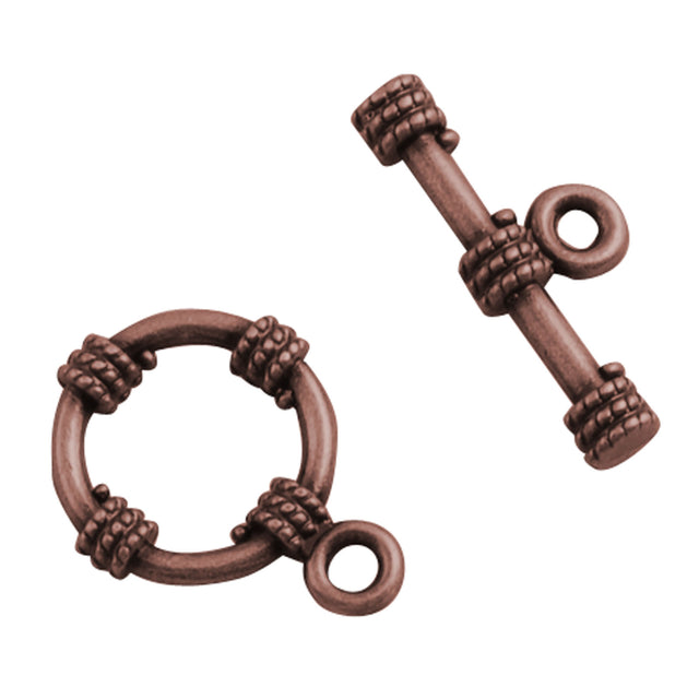 Darice • metal vippetov 15 mm antik kobber