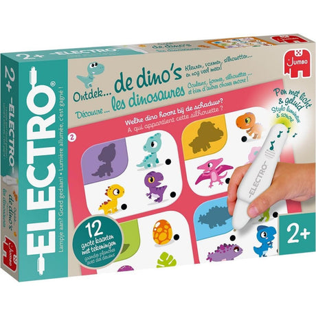 Jumbo electro wonder pen opdag dinosaurernes pædagogiske spil