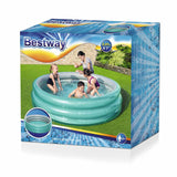 Bestway børnepool rund stor metallic, 201cm
