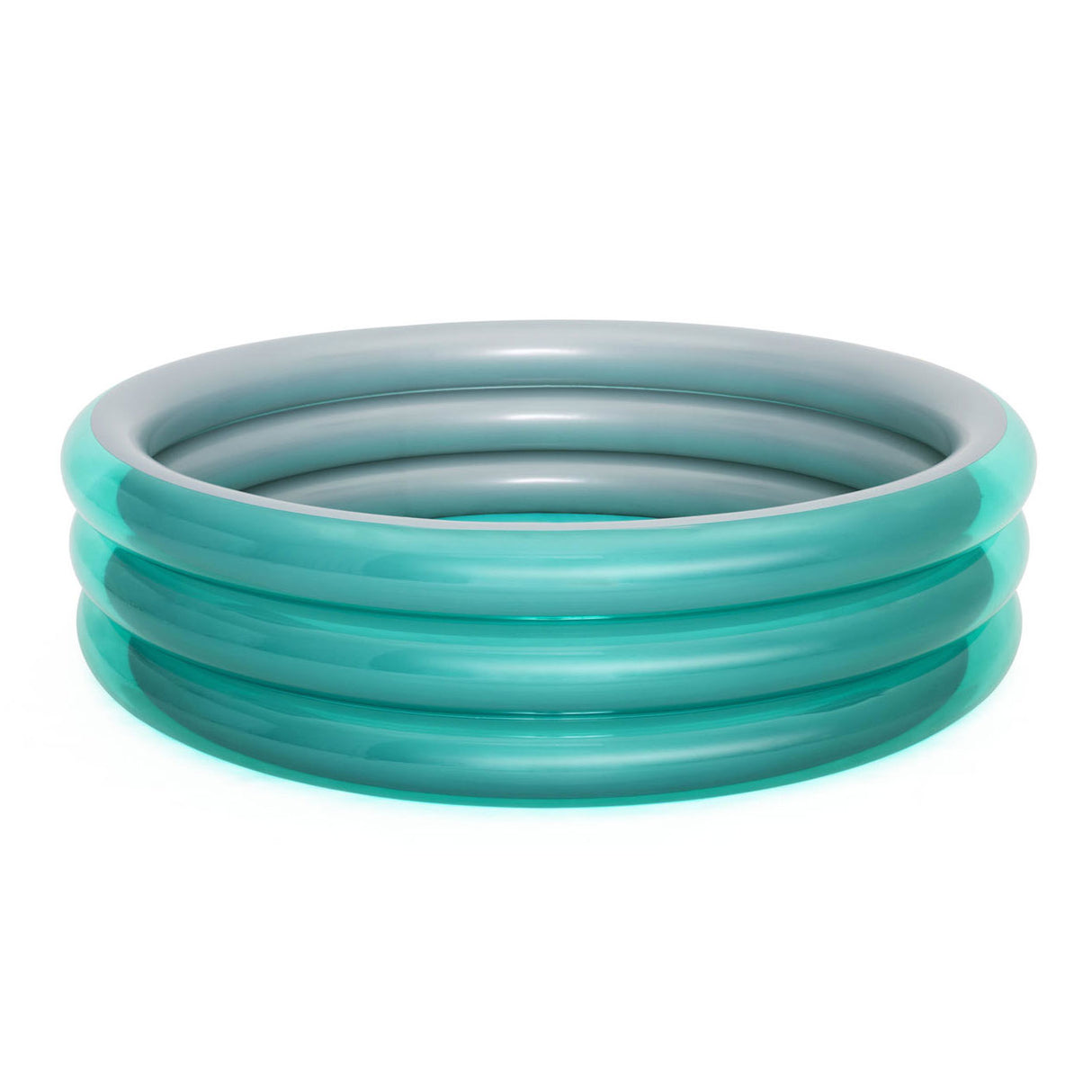 Bestway børnepool rund stor metallic, 201cm