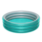Bestway børnepool rund stor metallic, 201cm