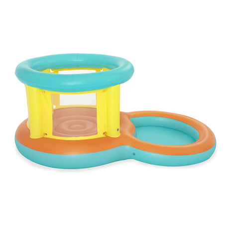 Bestway springkasteel met peuterbad jumptopia, 239x142x102cm