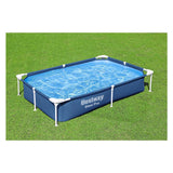 Bestway swimmingpool stål pro rektangel, 221cm