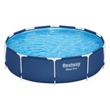 Bestway swimmingpool stål pro sæt rundt, 305cm