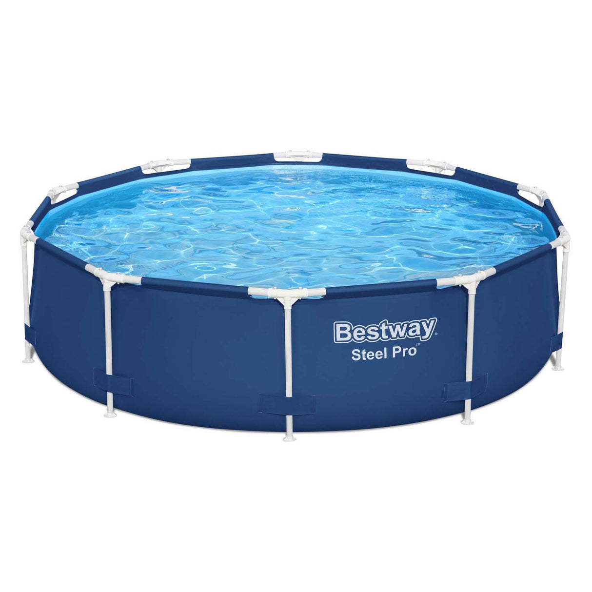 Bestway swimmingpool stål pro sæt rundt, 305cm