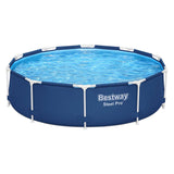 Bestway swimmingpool stål pro sæt rundt, 305cm