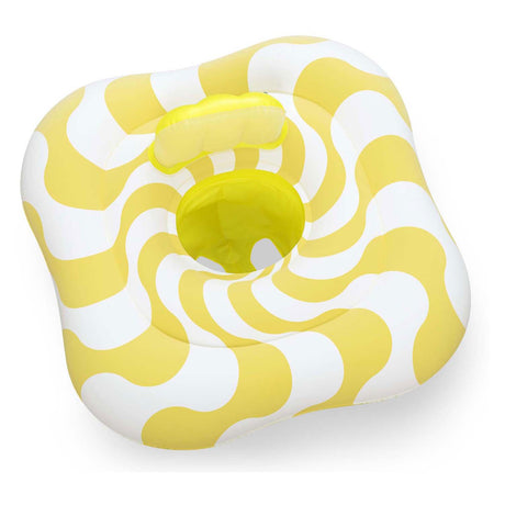 Bestway svømmesæde komfort plys babybåd pool 1-2 år multicolor.