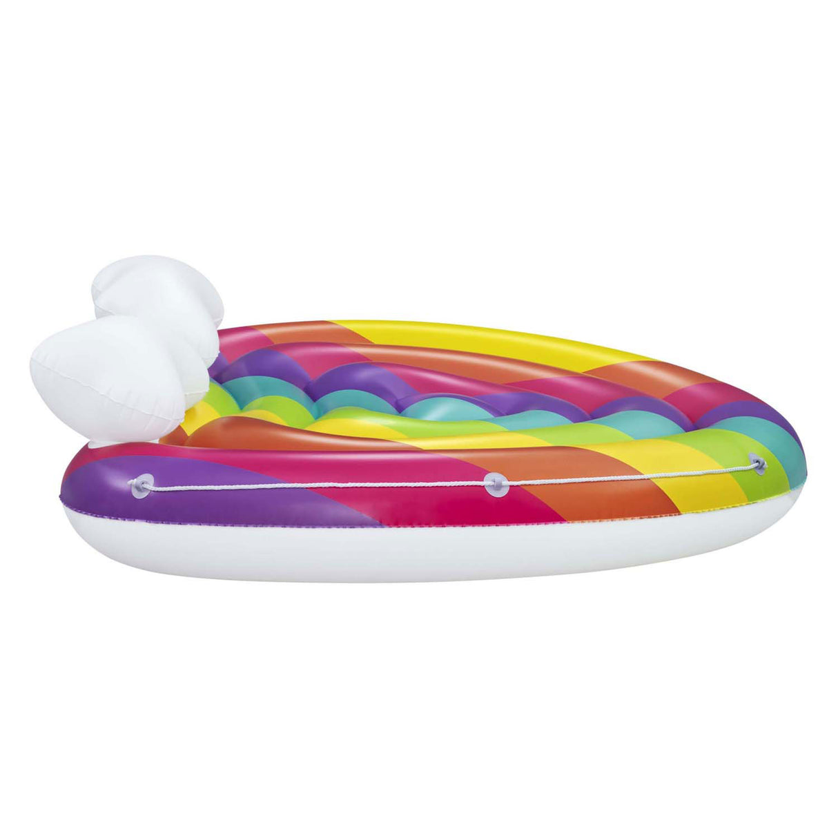 Bestway rainbow dreams oppusteligt regnbuehjerte, 164cm