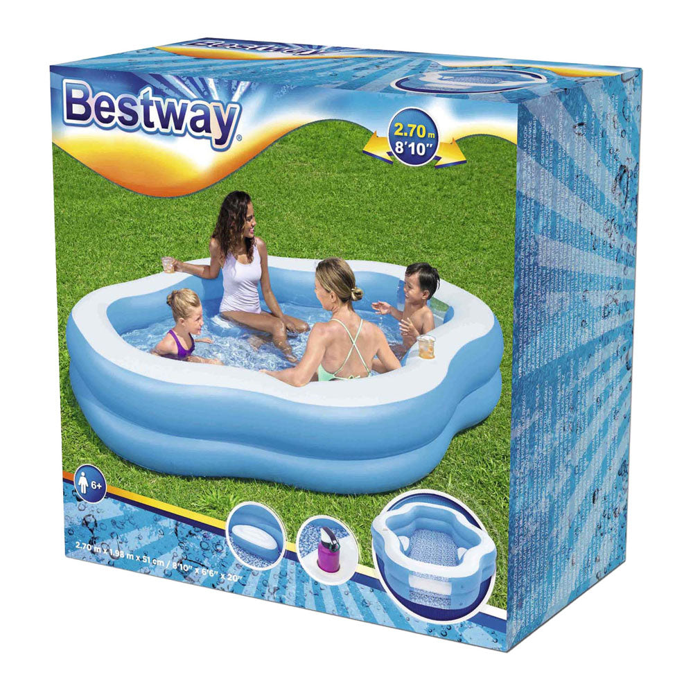 Bestway Family Pool Plus Form Splashview, 270 cm