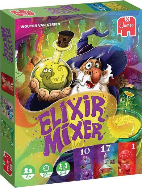 Jumbo elixir mixer kortspil