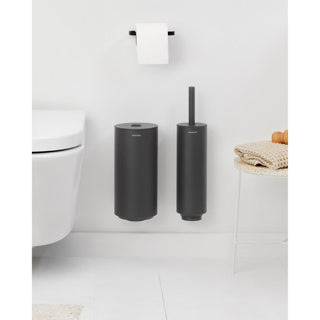 Brabantia mindset toilettilbehør, sæt med 3 mineral infinite grå