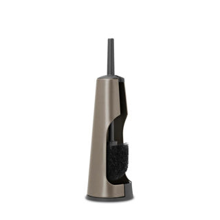 Brabantia toiletbørste og holder platin dia.12x42cm