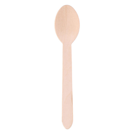 Disponbar ske træ 16 cm, 50 ..