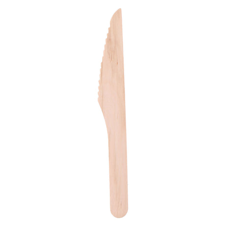Engangskniv træ 16 cm, 50 ..