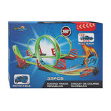 Race Track Looping med tilbagetrækning 360 bil, 32dlg.