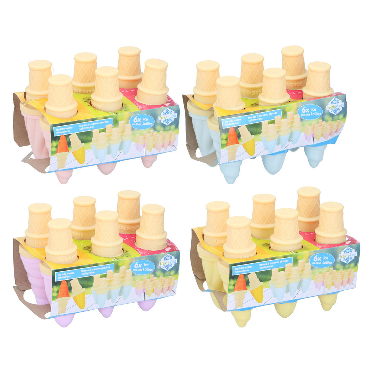 Islolly Maker 60ml, 6dlg.
