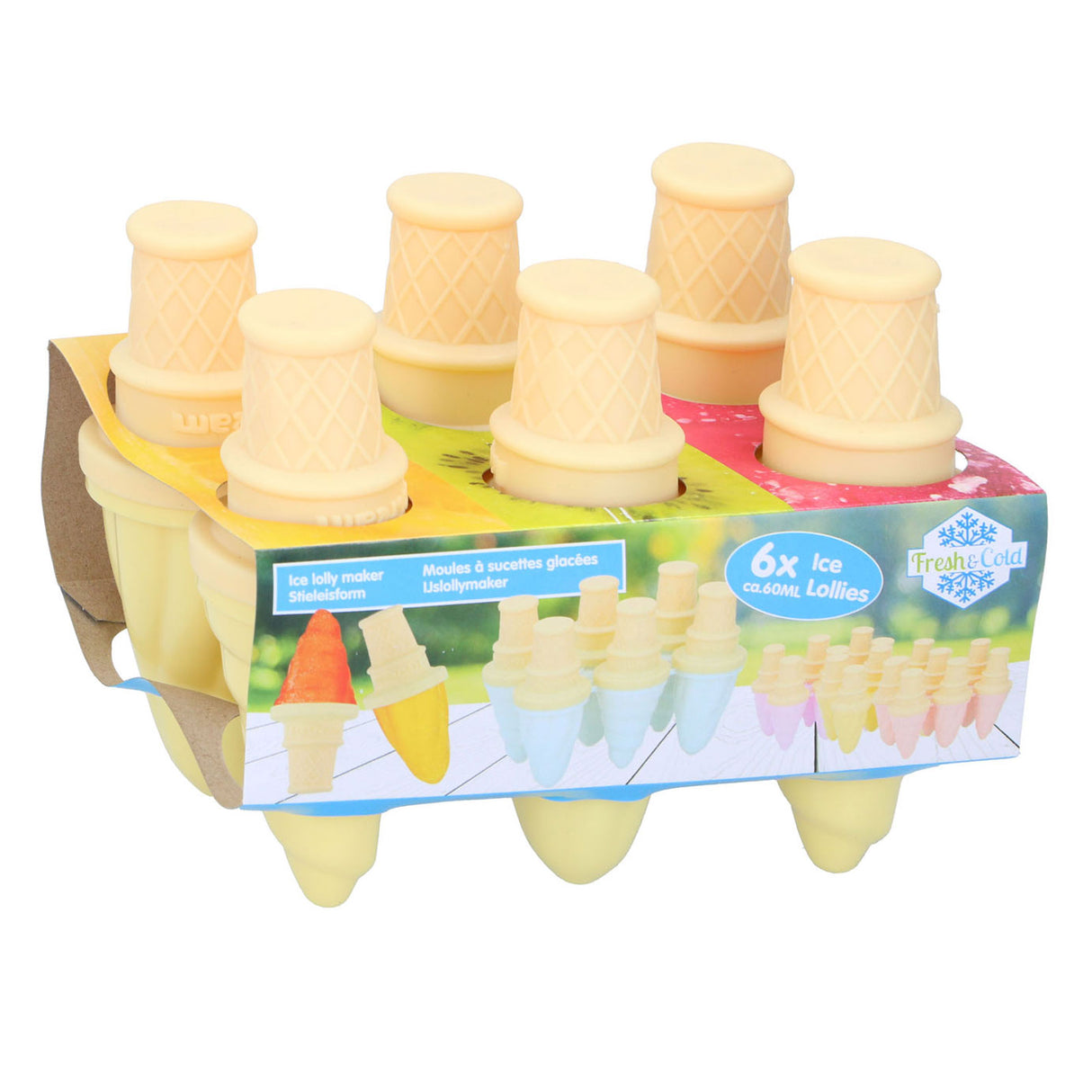 Islolly Maker 60ml, 6dlg.