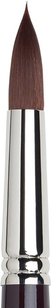 Winsor newton galeria - akryl pensel - rund form - kort håndtag - nr. 16 børster - 11,5 mm