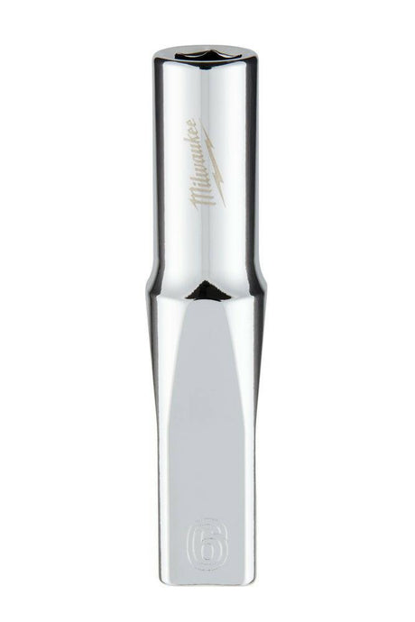 Milwaukee tilbehør 1 4 skraldefatning, metrisk lang -6 mm - 4932478326