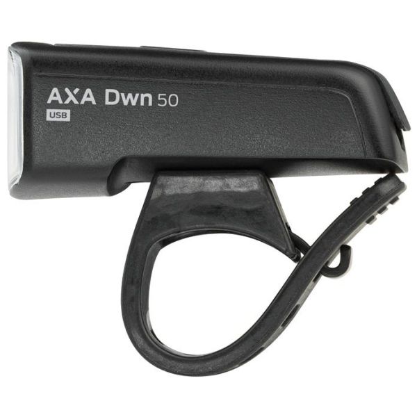 Axa forlygte dwn front 50 lux - USB-C genopladelig