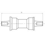 M-Wave bundbeslag reparation sæt stål 127 mm