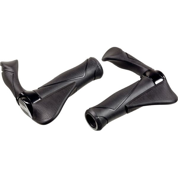 Cykelhåndtag ergogrip stor 130 mm sort