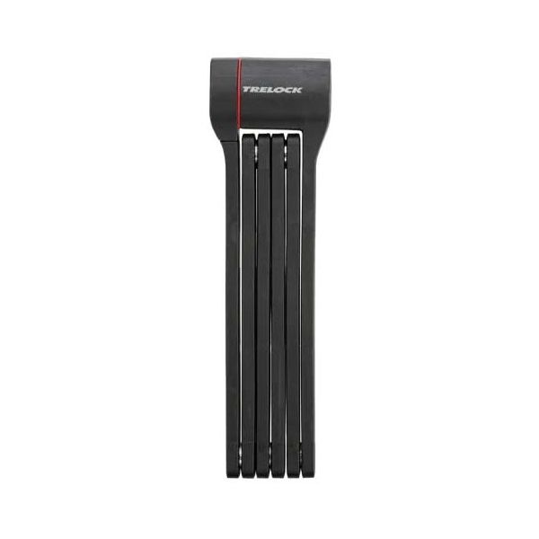 Trelock foldelås fs 480 cops x-press airtag 100 cm - sort
