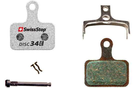 Swissstop bremseklods skivebremseskive 34 e shimano dura ace