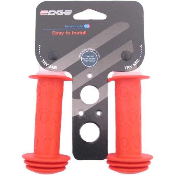 Edge Kiddy Børns cykelhåndtag - 96 mm, rød