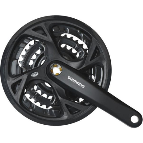 Shimano Crankkel M371 9-SP 48x36x26 T 175mm sort