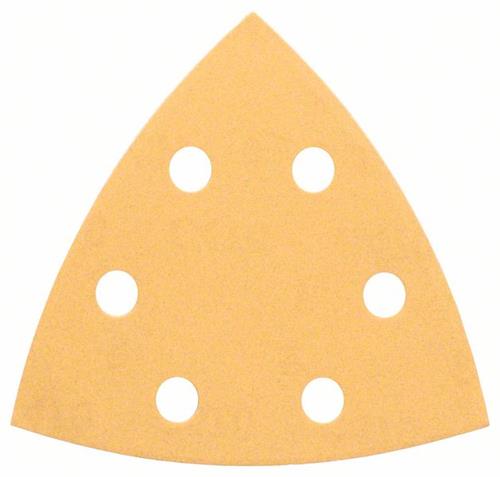 Bosch sandpapir delta 93 mm k80 (5 stk) (nml)