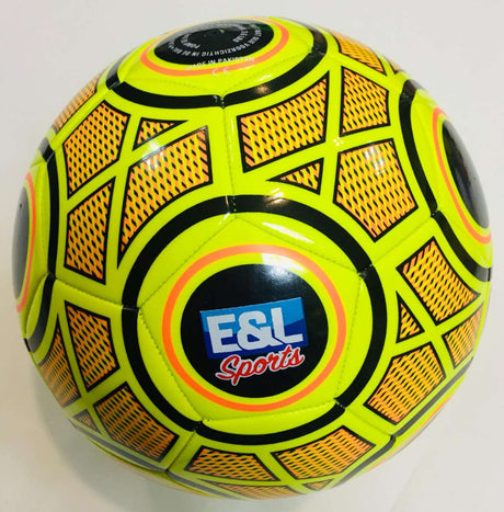 E L Sports Voetbal Champion - Forskellige tryk - 320 gram - Størrelse 5