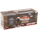Grundlæggende sandstorm 2-kanals 4-hjulstræk rc buggy 1:18