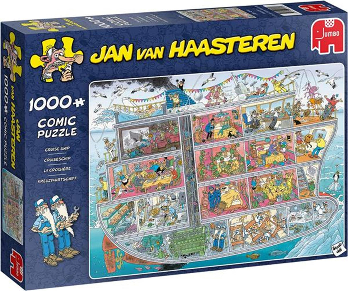 Jumbo jvh krydstogtskib 1000 stk