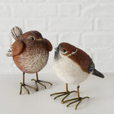 Boltze home bird syntetisk harpiks l8h9cm polyresin