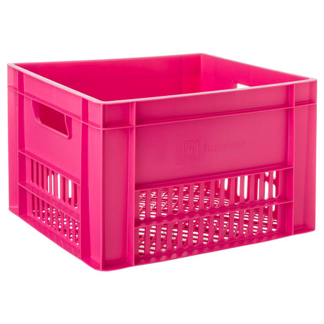 Fastrider fietskrat large roze